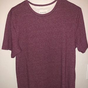 Long maroon nice t shirt
